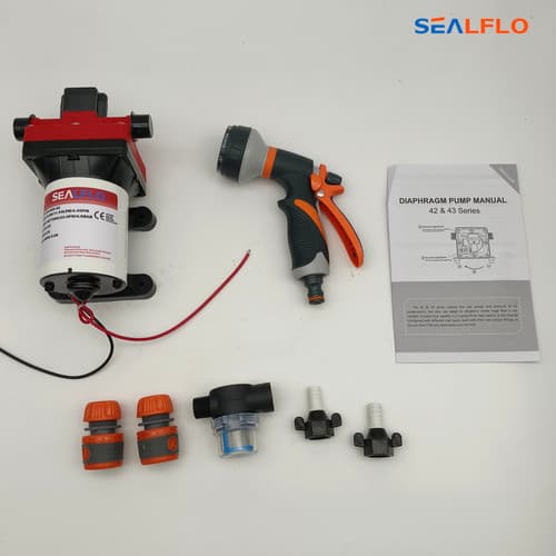 12V RV Water Pump 55PSI 11.3LPM – Caravan, Motorhome & Boat